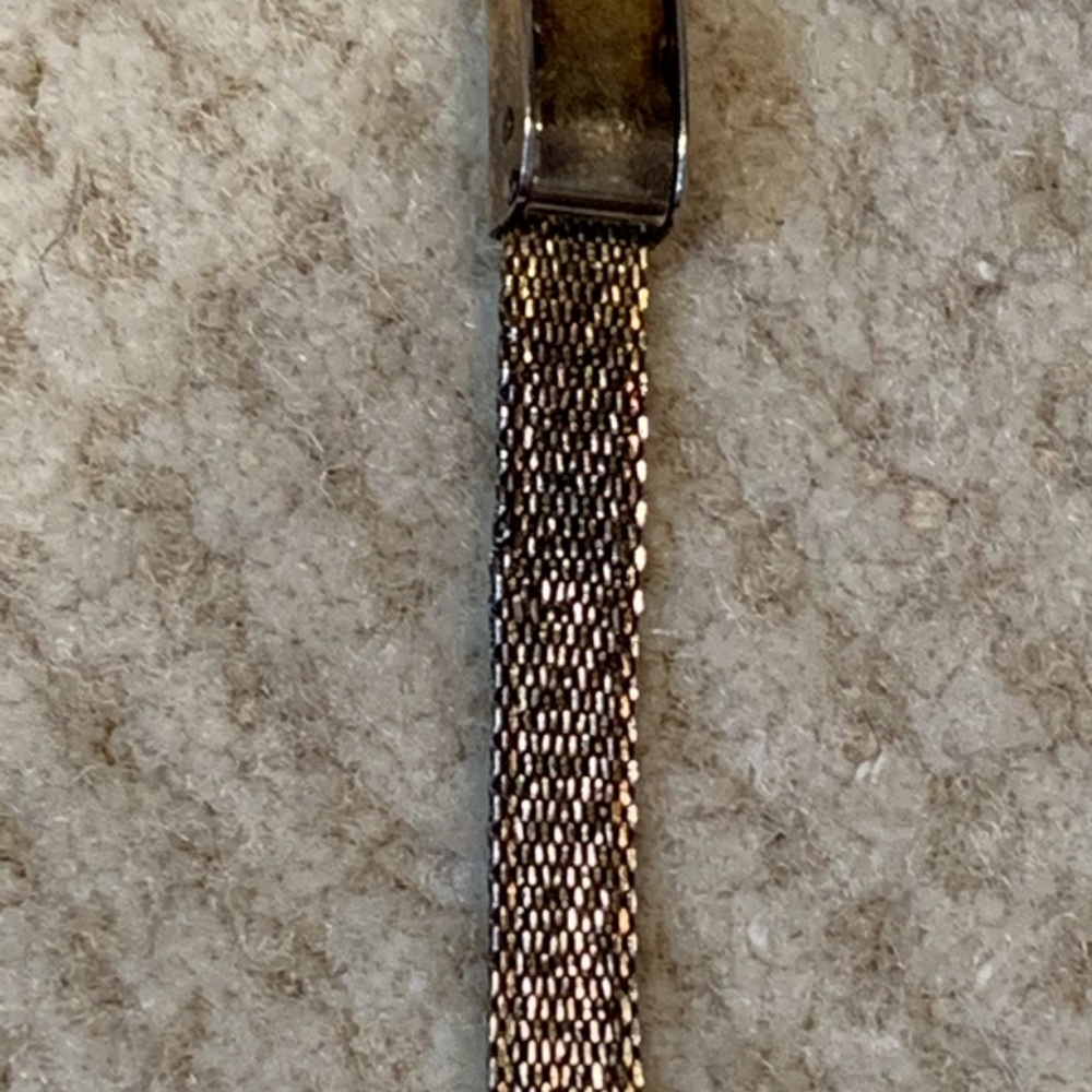 Rectangular Timex Wind Watch Mesh Bracelet. - image 4